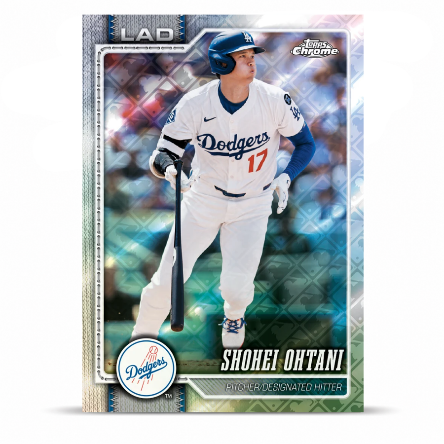 2026 Topps Chrome® Baseball Logofractor Edition