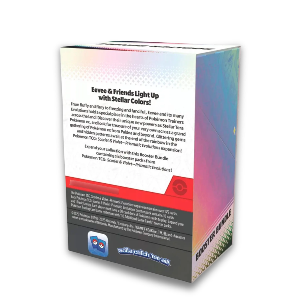 Pokémon TCG: Scarlet & Violet—Prismatic Evolutions Booster Bundle