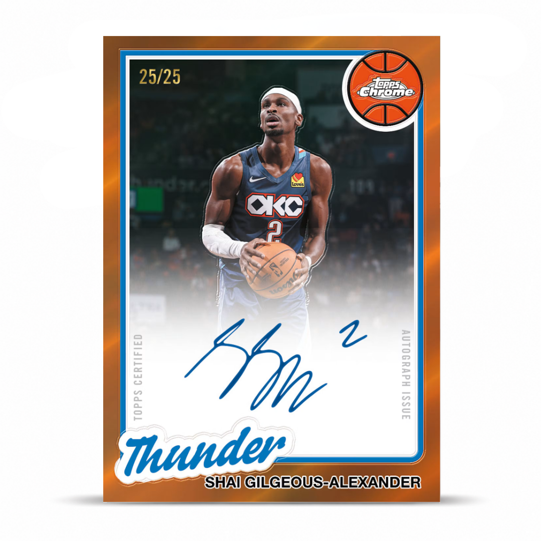 2025-26 Topps Chrome® Updates Basketball - Jumbo Box