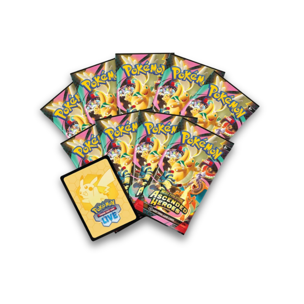 Pokemón TGC: Mega Evolution - Ascended Heroes - Elite Trainer Box (INGLÉS)
