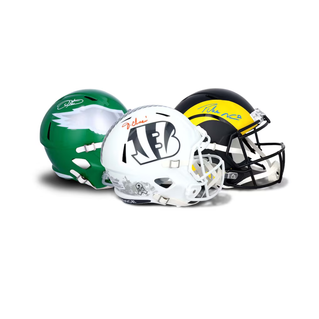 2026 Under Wraps Autographed NFL Replica Helmets Vol I - Single Mystery Box