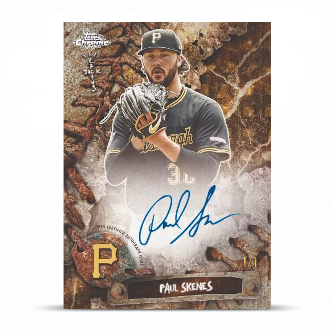 2026 Topps Chrome X Cactus Jack Fanatics Fest NYC Baseball Box