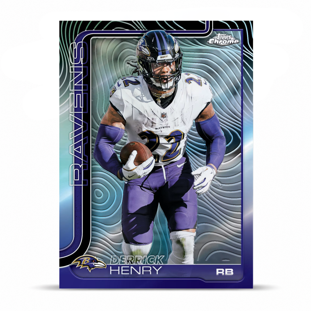 2025 Topps Chrome Football Breakers Delight