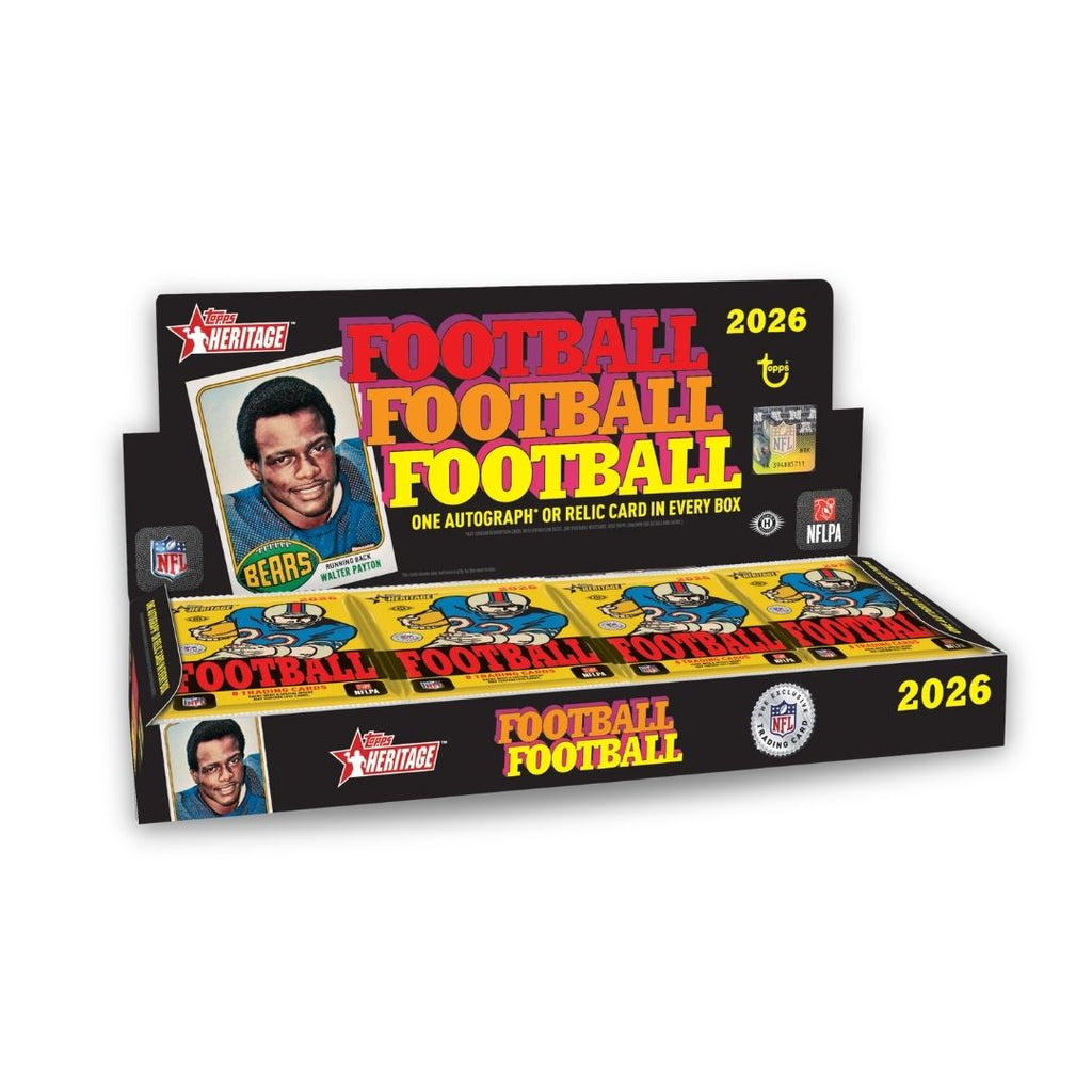 2026 Topps Heritage Football - Hobby Box