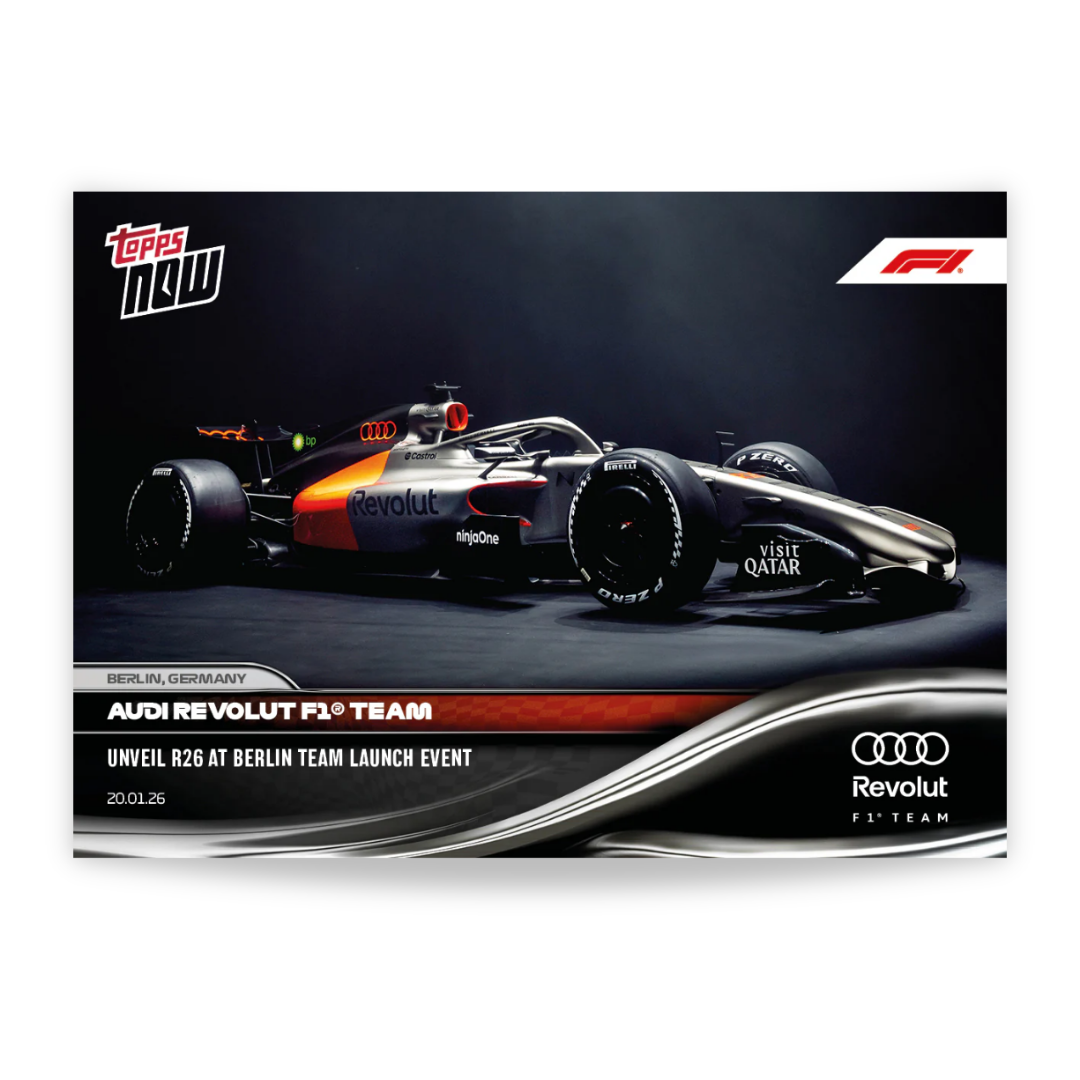 Audi Revolut F1® Team - Open Edition Base Card - 2026 Formula 1® Topps NOW® - Card 3