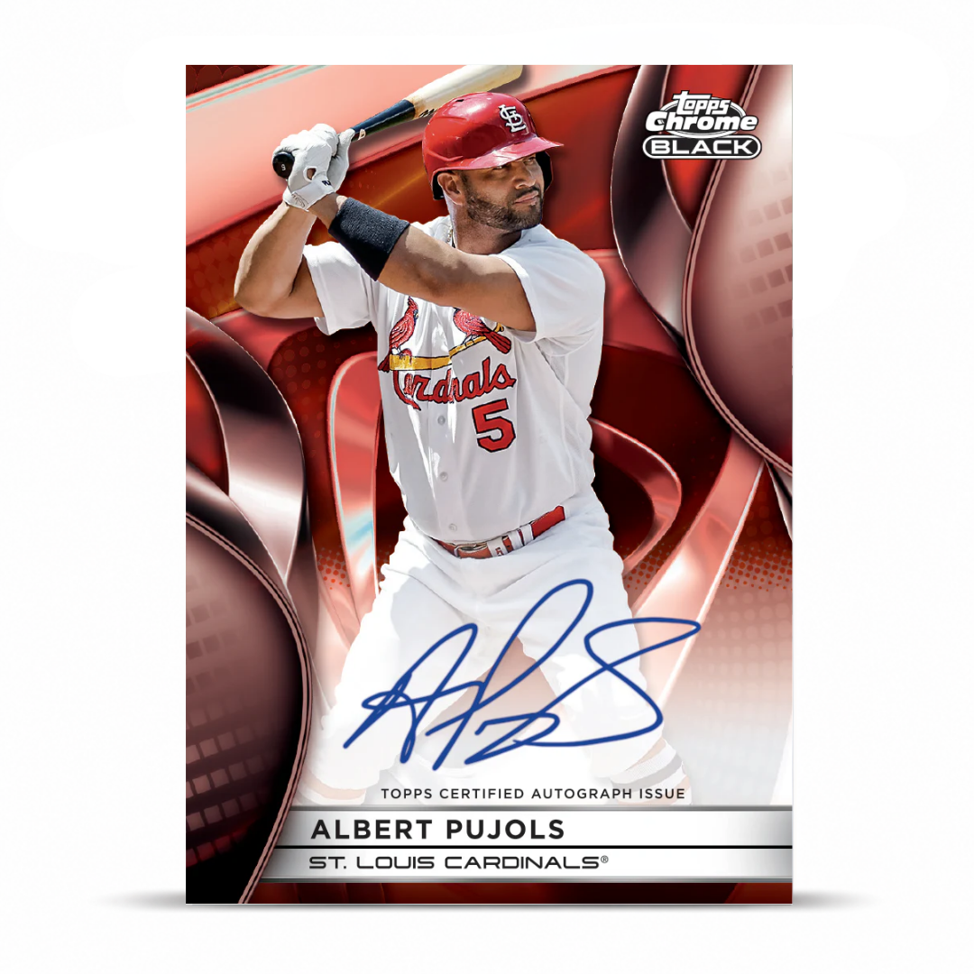 2025 Topps Chrome® Black Baseball - Hobby Box
