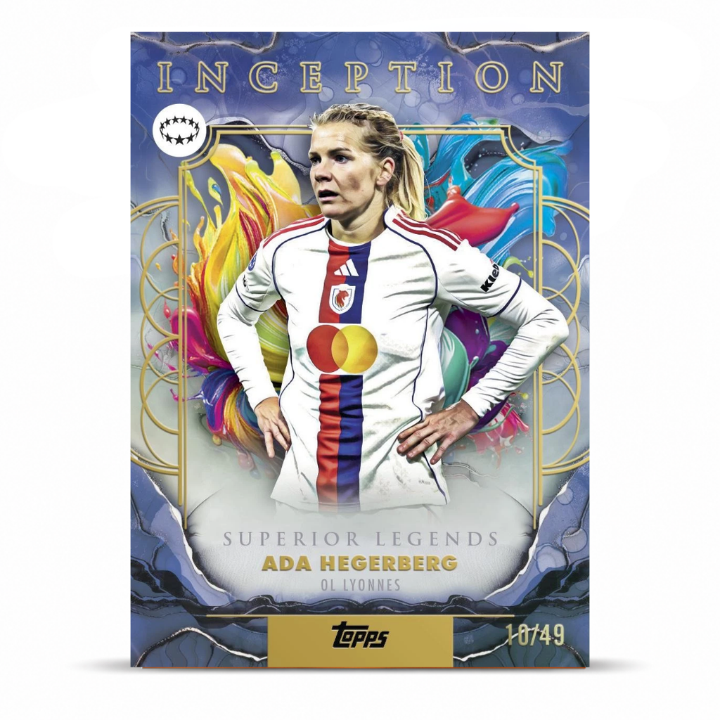 2025/26 TOPPS INCEPTION UEFA CLUB COMPETICIONES FÚTBOL HOBBY BOX