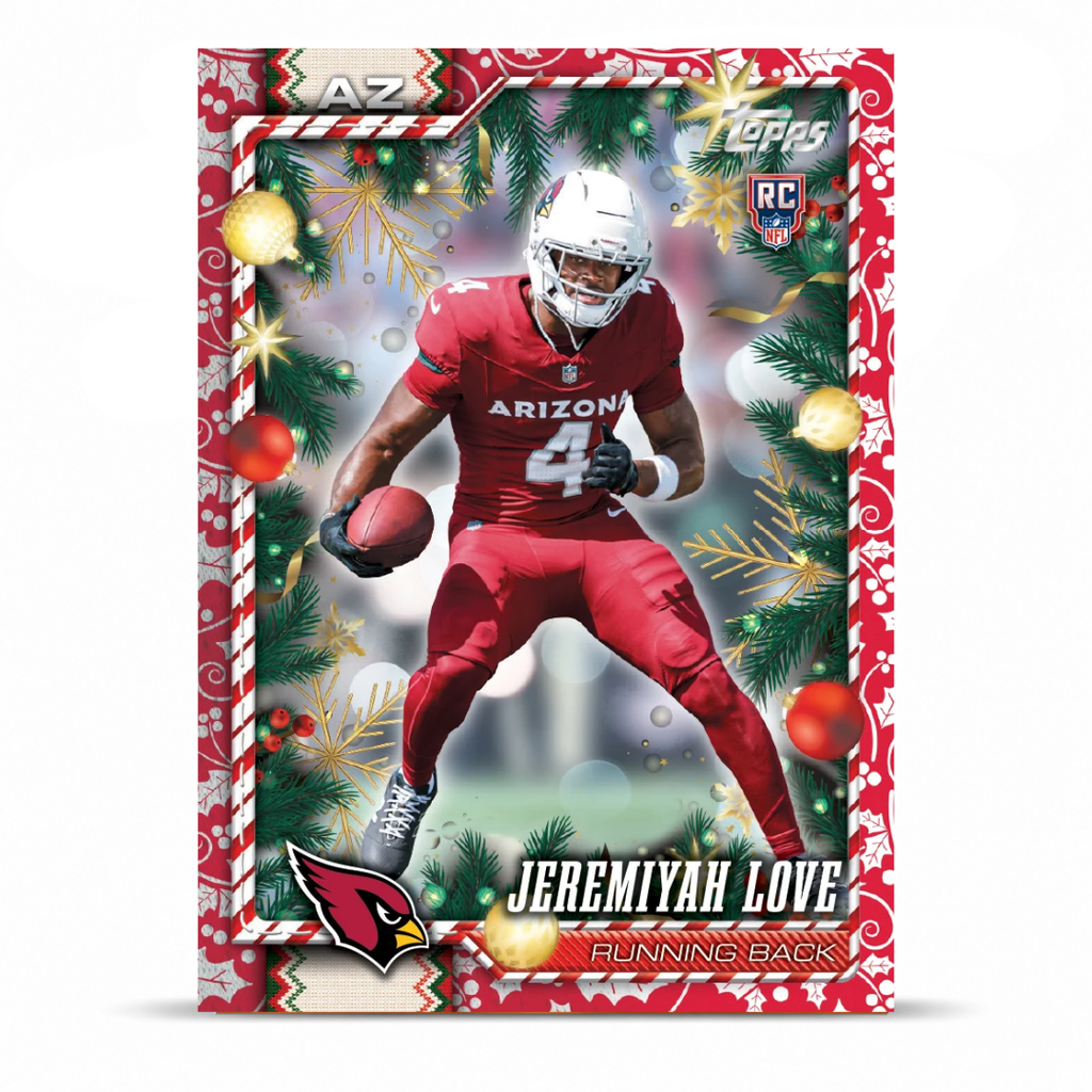 2026 Topps Holiday Football - Mega Box