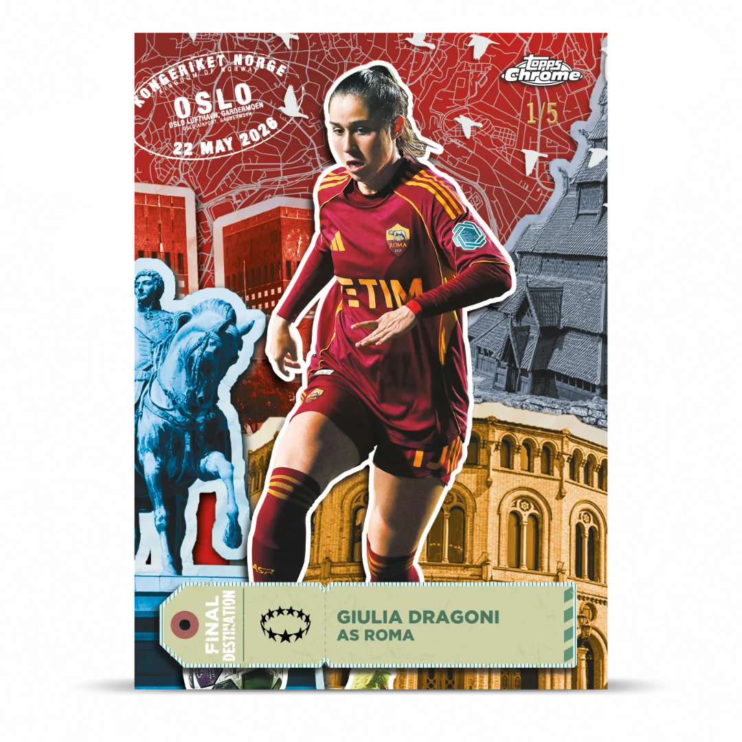 Topps Chrome® UEFA Women's Champions League 2025/26 - Hobby Box