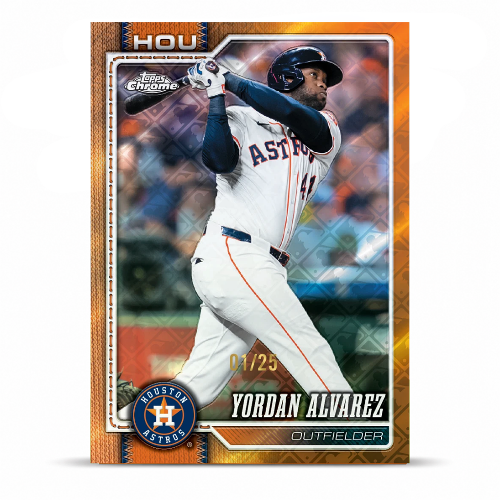 2026 Topps Chrome® Baseball Logofractor Edition