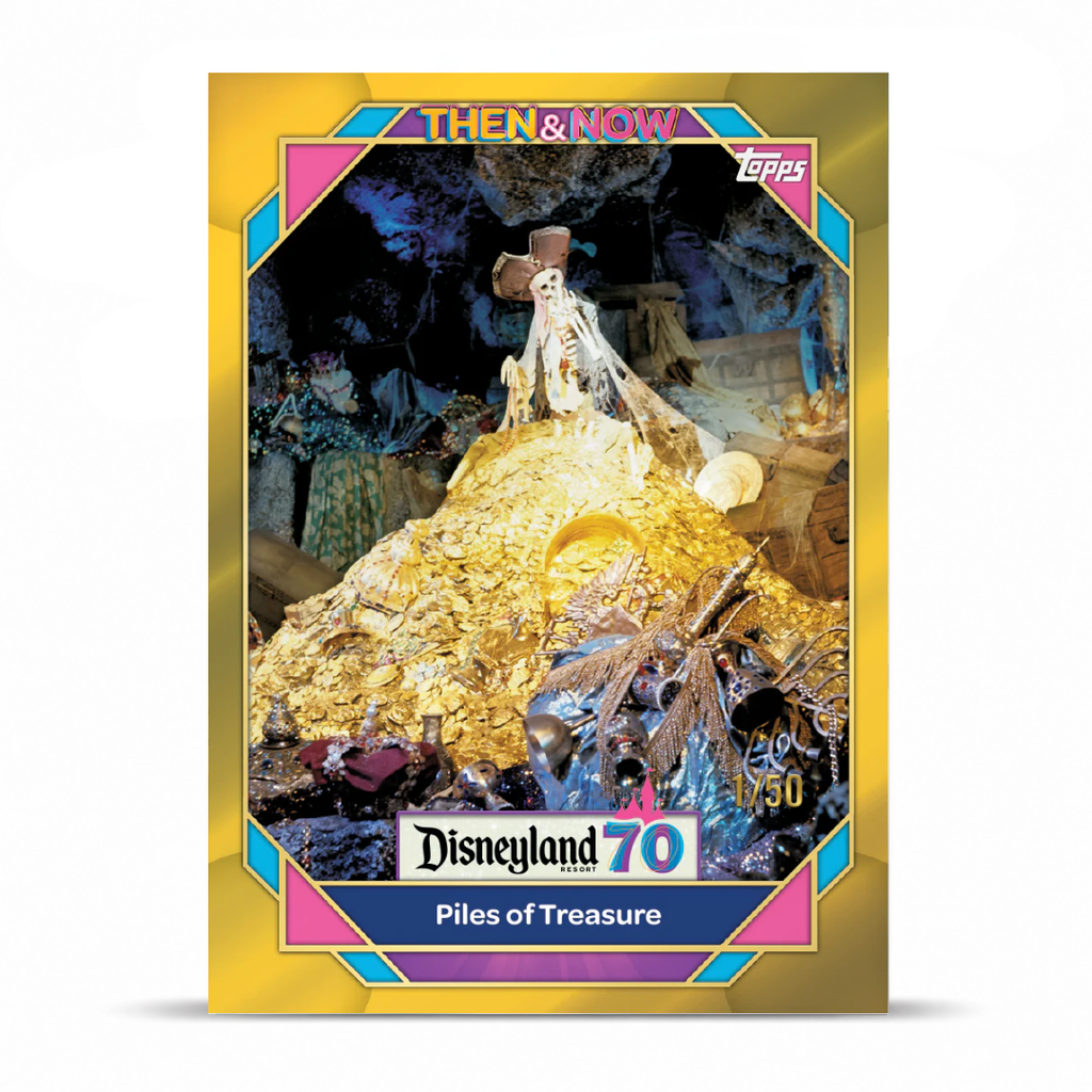 Caja de coleccionista del 70.º aniversario de Disneyland de Topps 2025