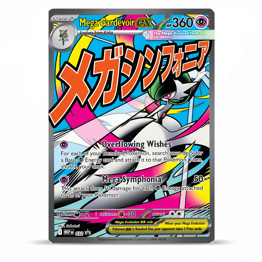 Pokémon: Ascended Heroes - Premium Poster Collection - Mega Gardevoir (INGLÉS)