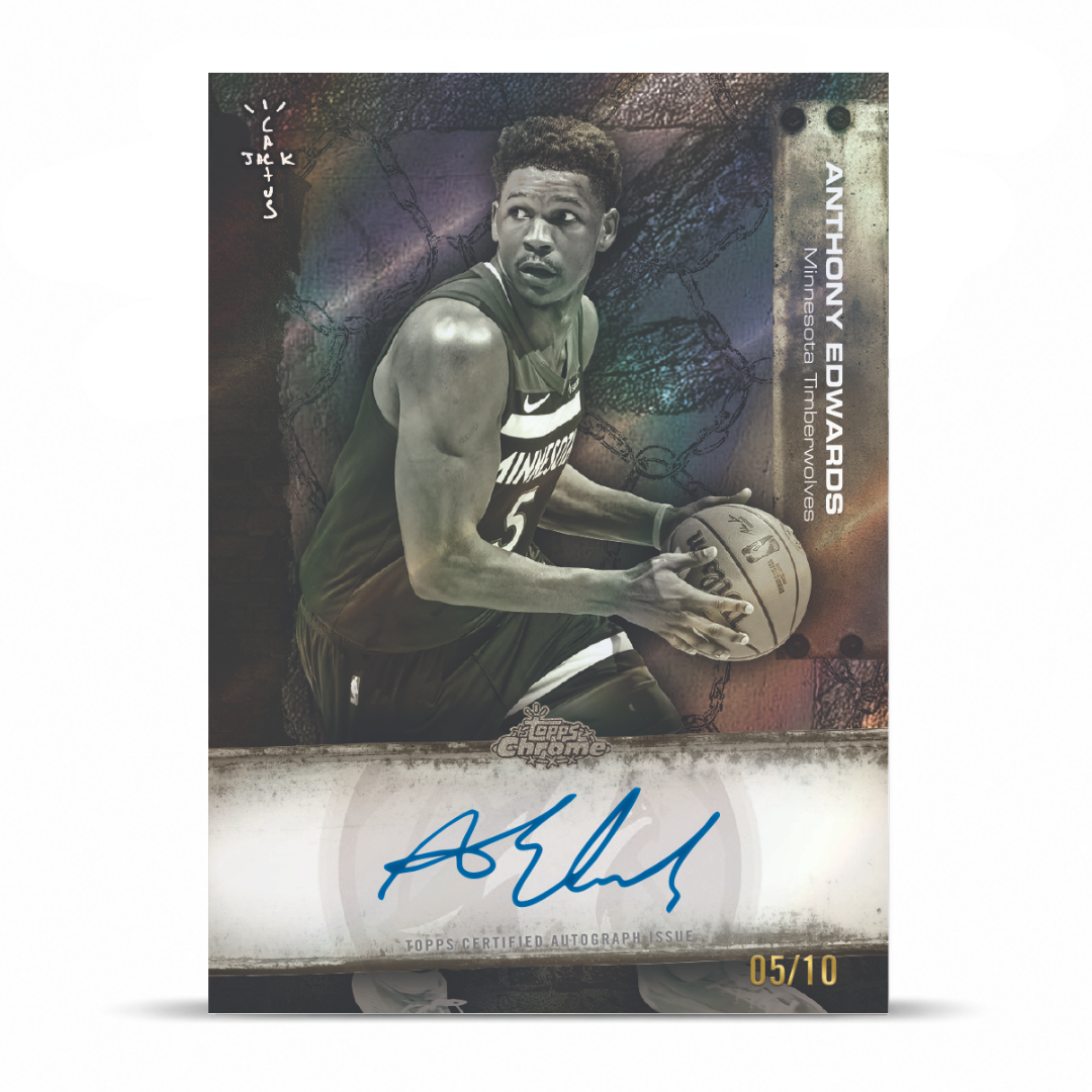 2025-26 Topps NBA Chrome Cactus Jack Basketball - Hobby Box
