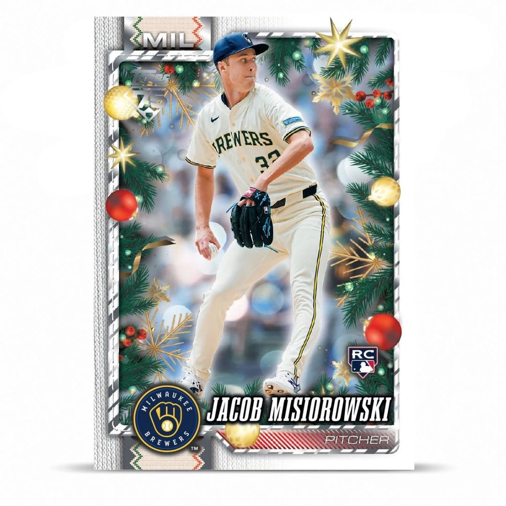 2026 Topps Holiday Baseball - Hobby Tins (6 Esferas por caja)