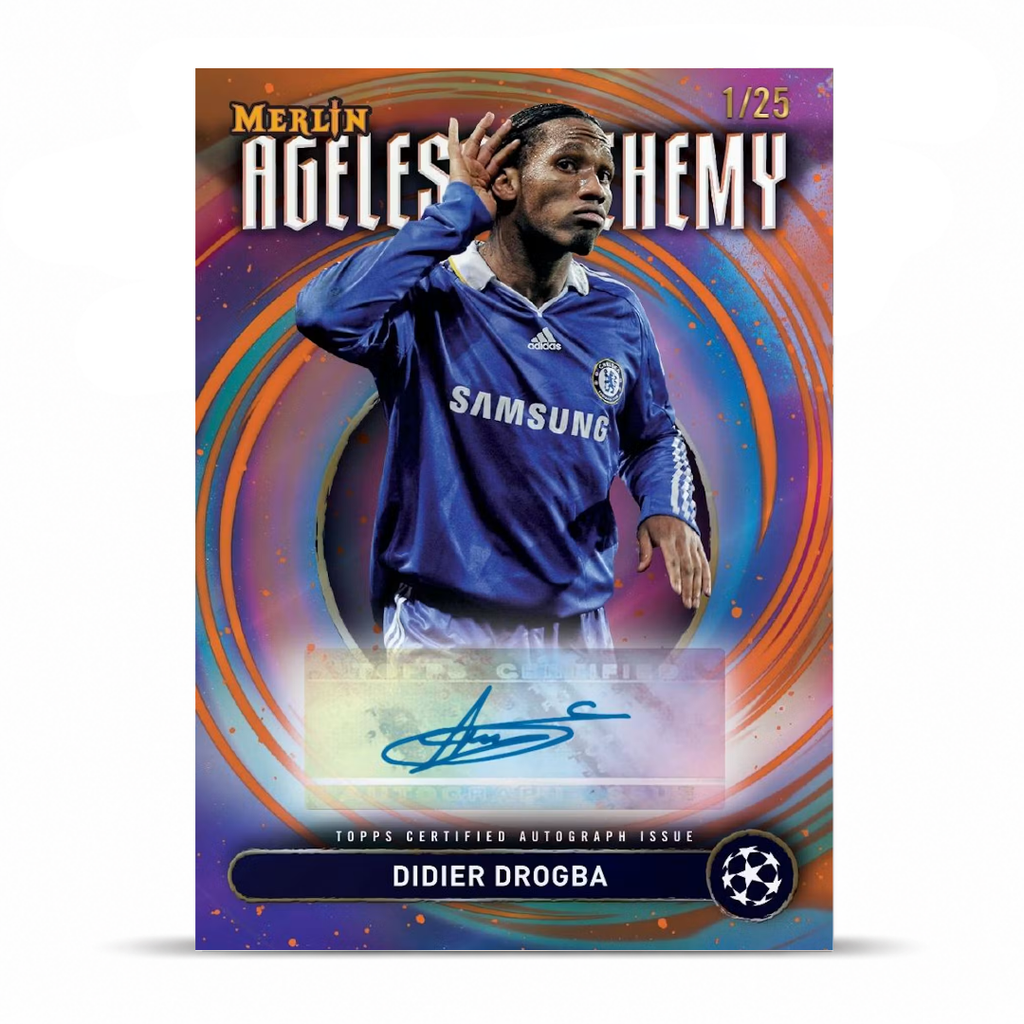 2024/25 Topps Chrome Merlin UEFA Club Competitions Soccer Hobby Box