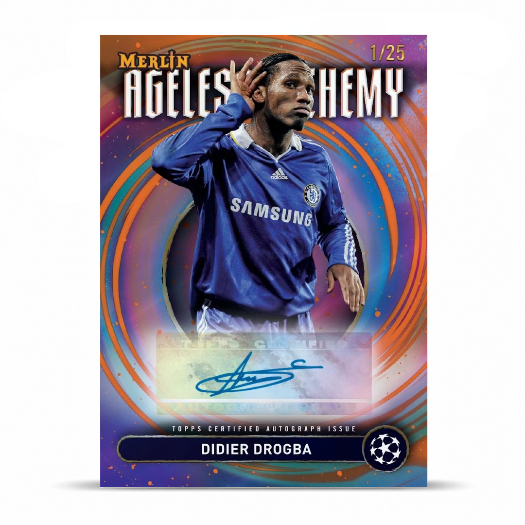 2024/25 Topps Chrome Merlin UEFA Club Competitions Soccer Hobby Box