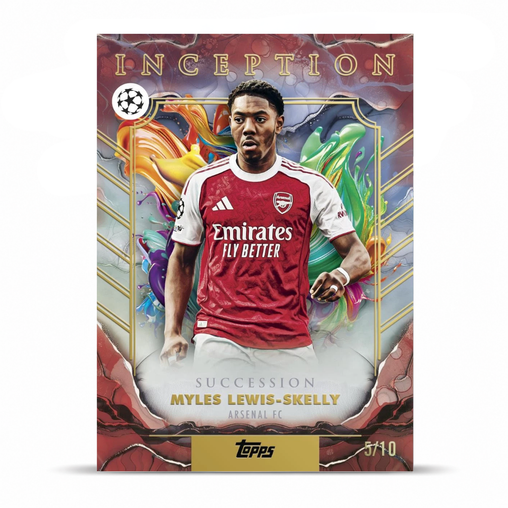 2025/26 TOPPS INCEPTION UEFA CLUB COMPETICIONES FÚTBOL HOBBY BOX
