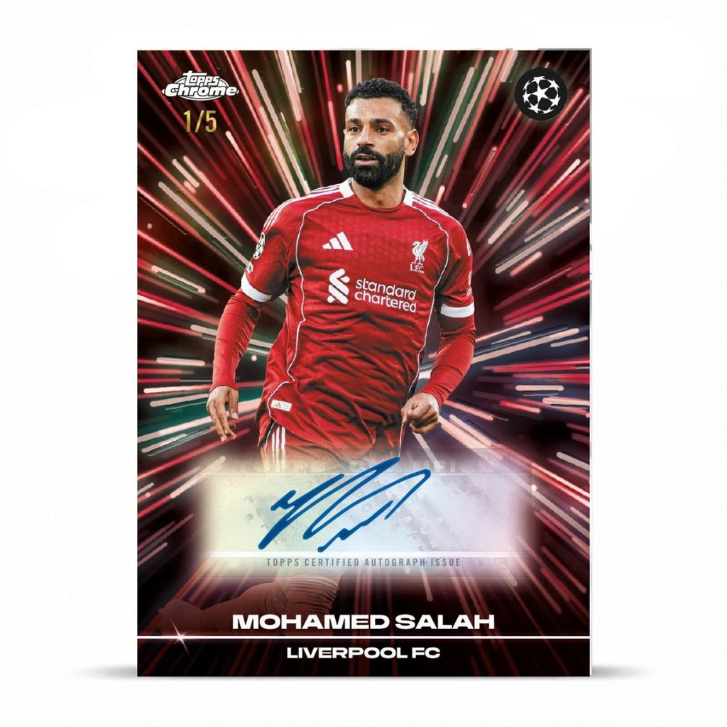 Topps Chrome® UEFA Club Competitions 2025-26 - Jumbo Box