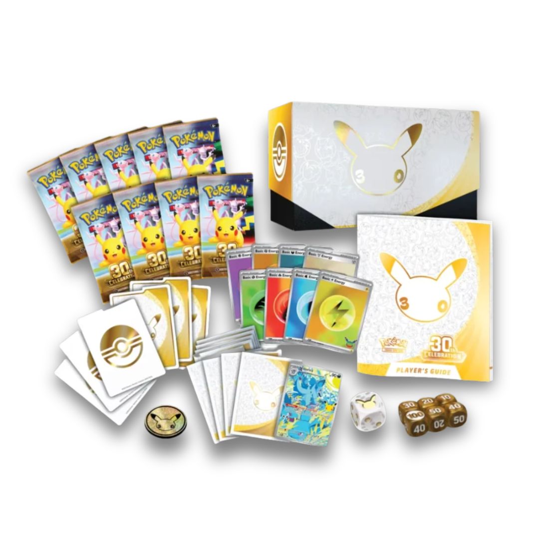 Pokemón TCG: 30TH Celebratios - Elite Trainer Box (Inglés)