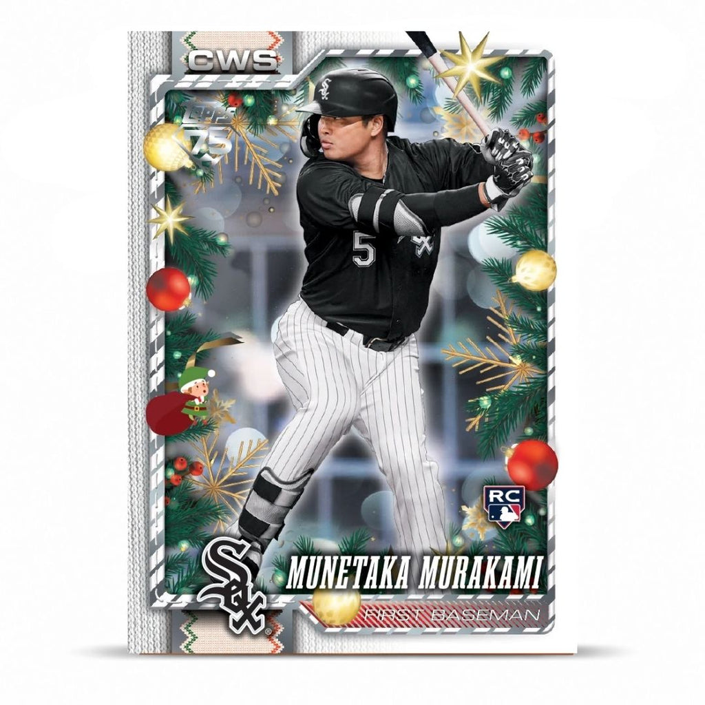 2026 Topps Holiday Baseball - Hobby Tins (6 Esferas por caja)