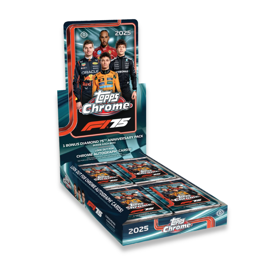 2025 Topps Chrome Formula 1® - Hobby Box