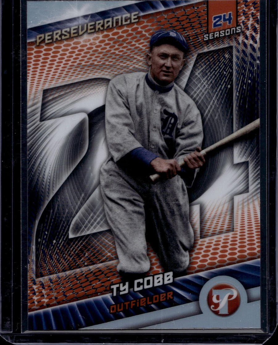 2025 Topps Pristine #P-5 Ty Cobb Perseverance