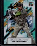 2025 Topps Pristine #216 Manny Machado Aqua Refractors #/199