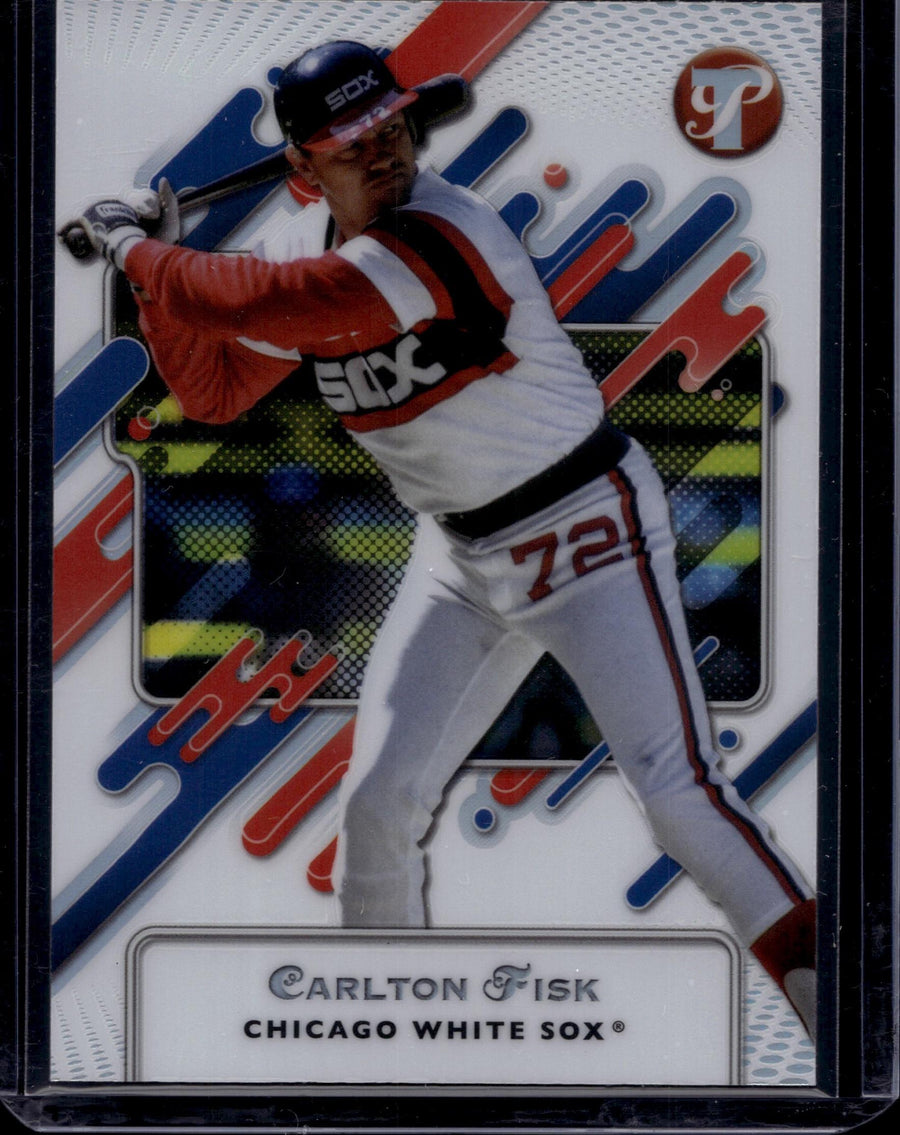 2025 Topps Pristine #87 Carlton Fisk Refractors