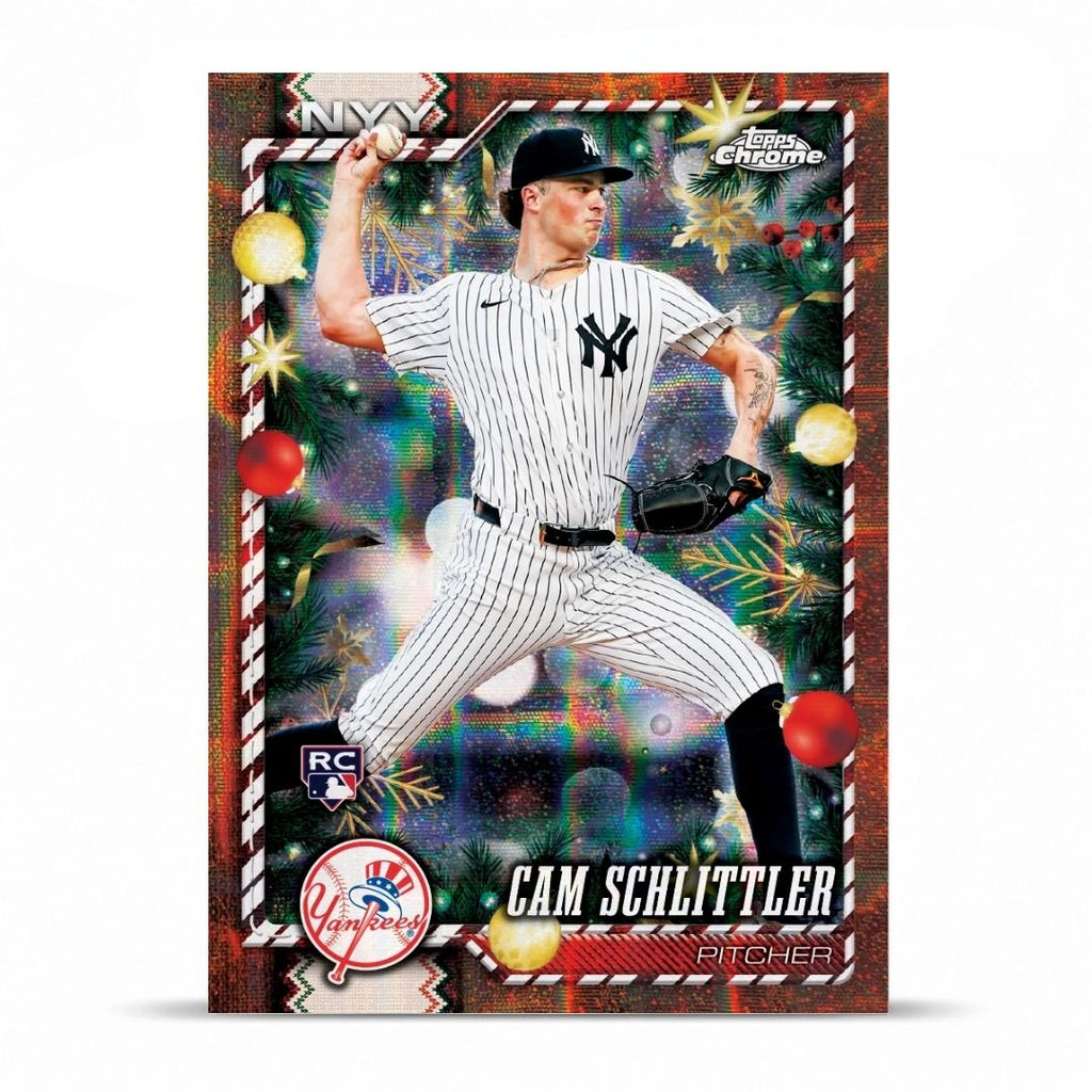 2026 Topps Holiday Baseball - Hobby Tins (6 Esferas por caja)