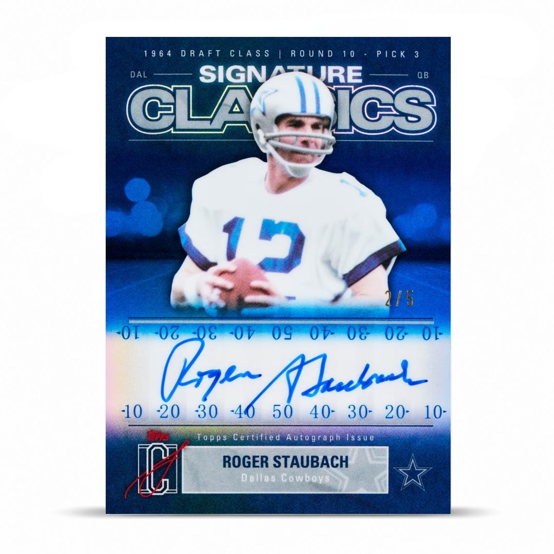 2025 Topps Signature Class Football - Jumbo Box