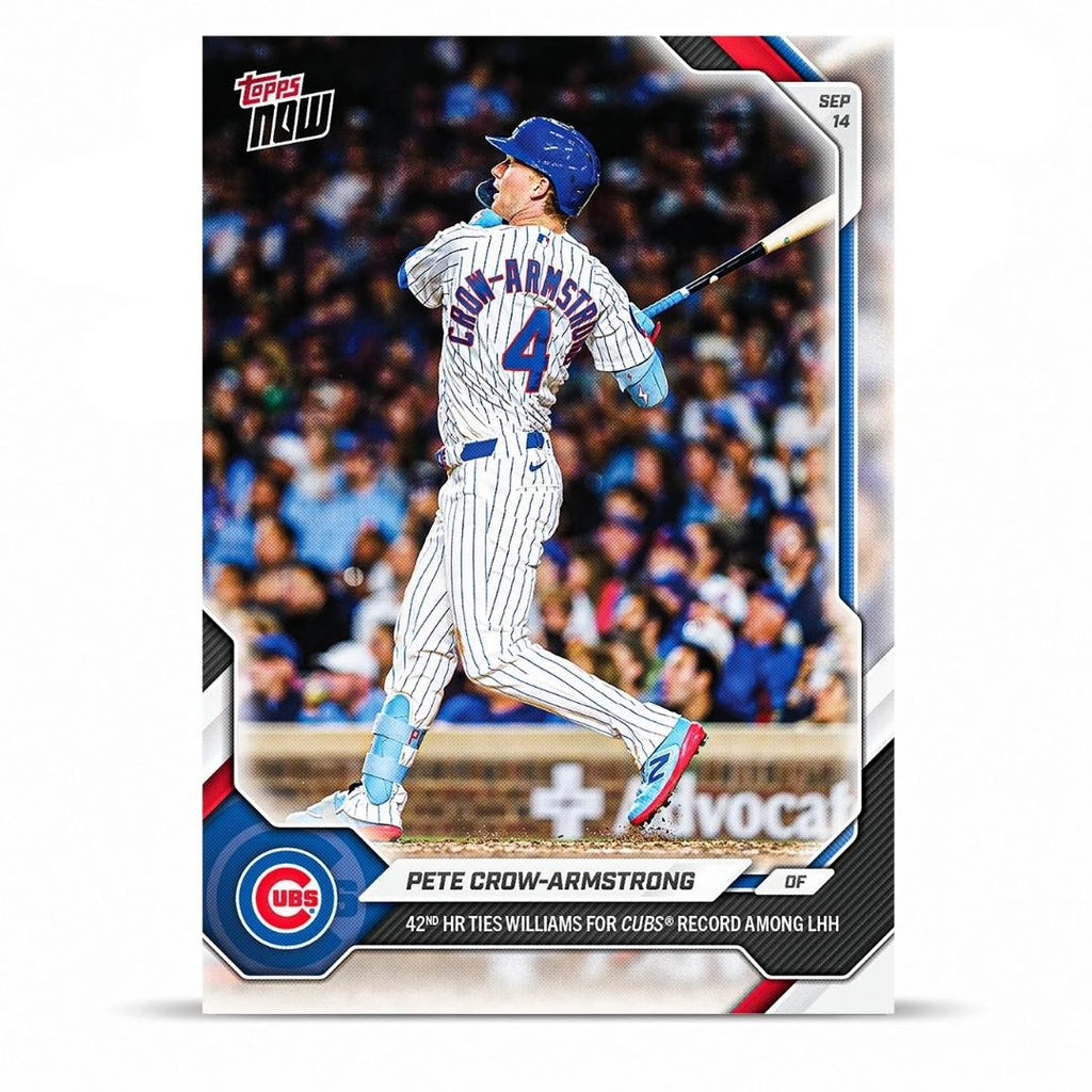 Pete Crow-Armstrong - MLB Topps NOW® 2026 - Tarjeta 676