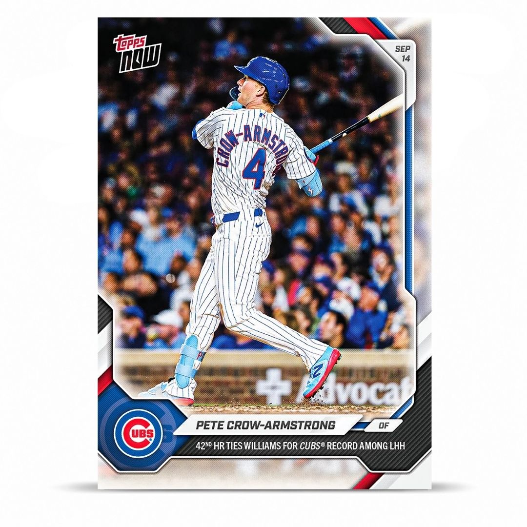 Pete Crow-Armstrong - MLB Topps NOW® 2026 - Tarjeta 676
