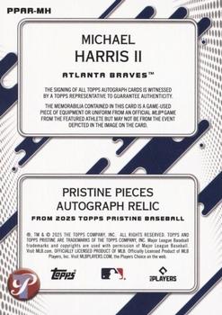 2025 Topps Pristine CJ Abrams Pristine Pieces Auto Relics Gold Refractors #/50
