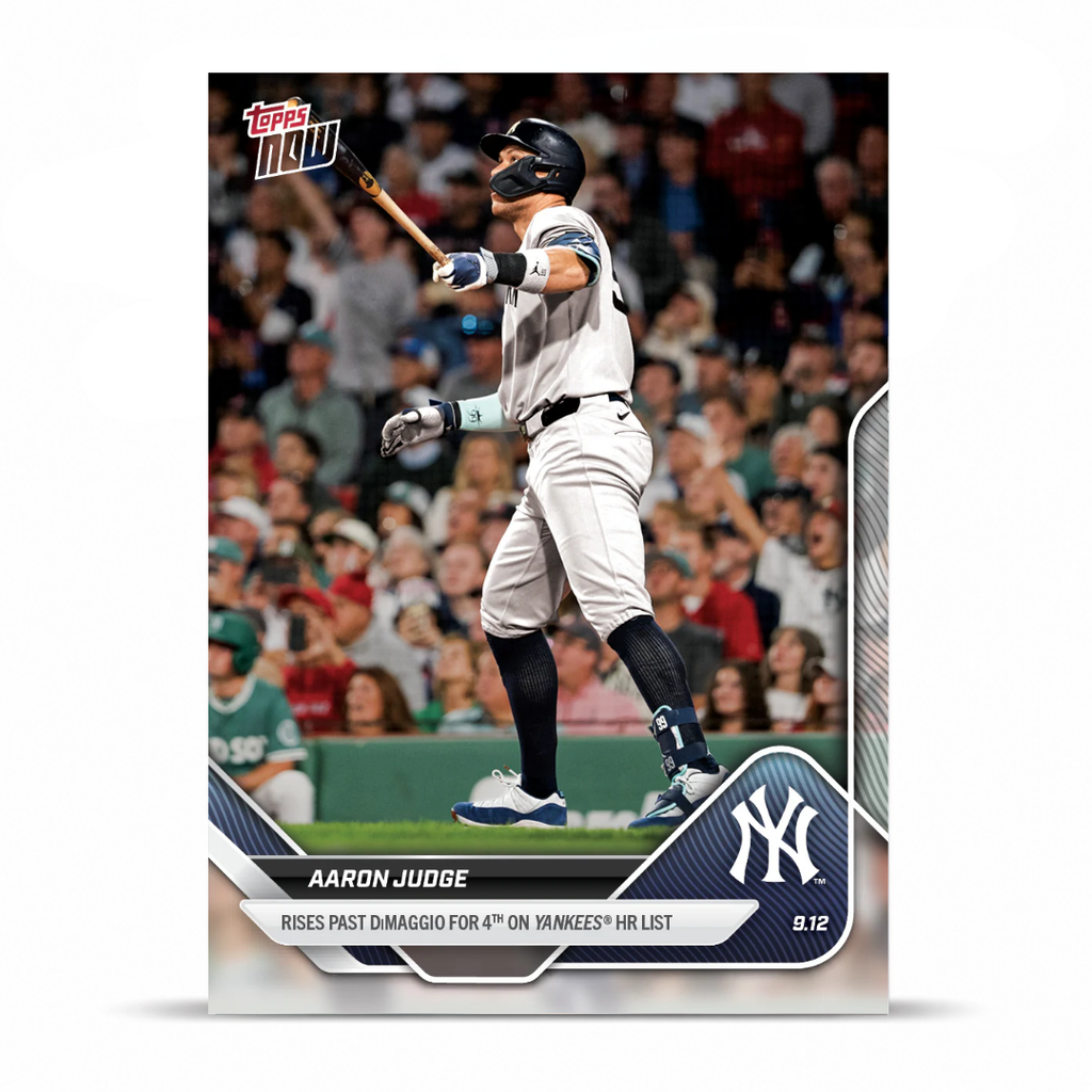 Aaron Judge - 2025 MLB Topps NOW® - Card 697 - LOOK FOR RELICS OR AUTO-RELIC - PR: 13765