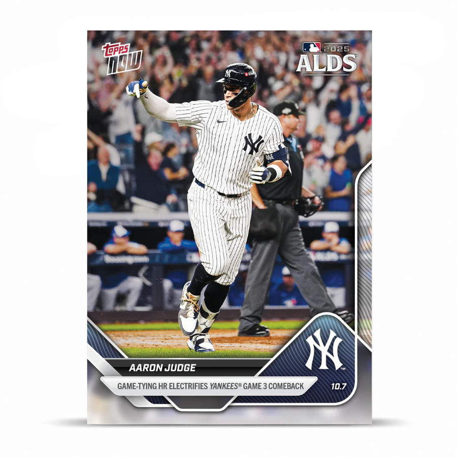 Aaron Judge - 2025 MLB Topps NOW® - Card 838 - PR: 8219