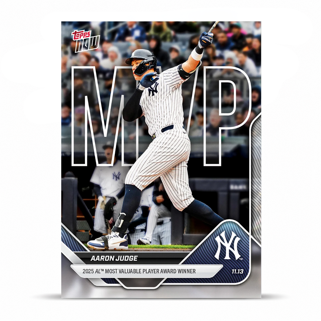 Aaron Judge - 2025 MLB Topps NOW® - Card OS-8 - PR: 25,144