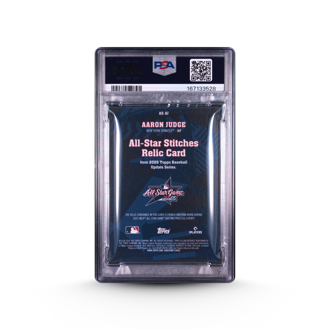 2025 Topps Update Aaron Judge #AJ All-Star Stitches Relic