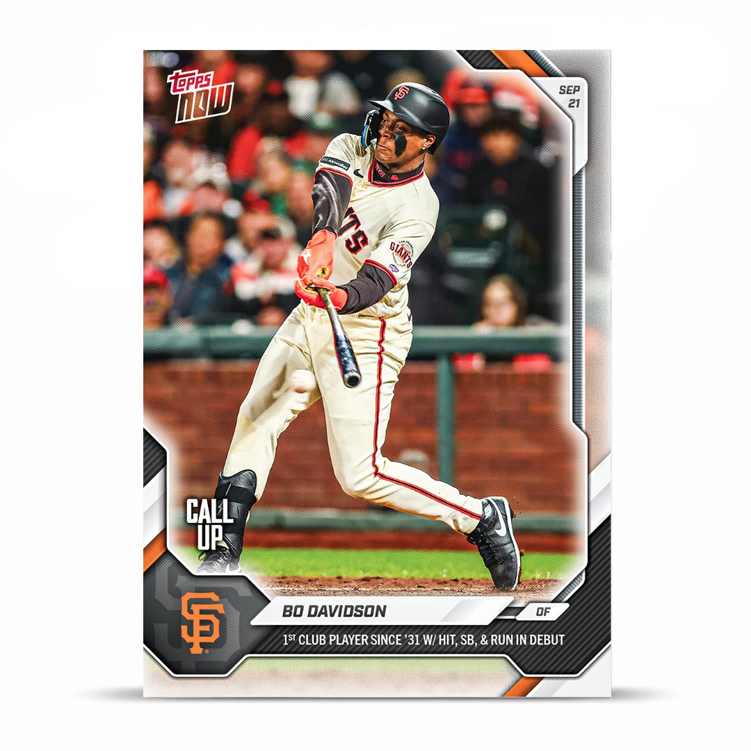 Bo Davidson - 2026 MLB Topps NOW® - Card 701 - PR: 1415