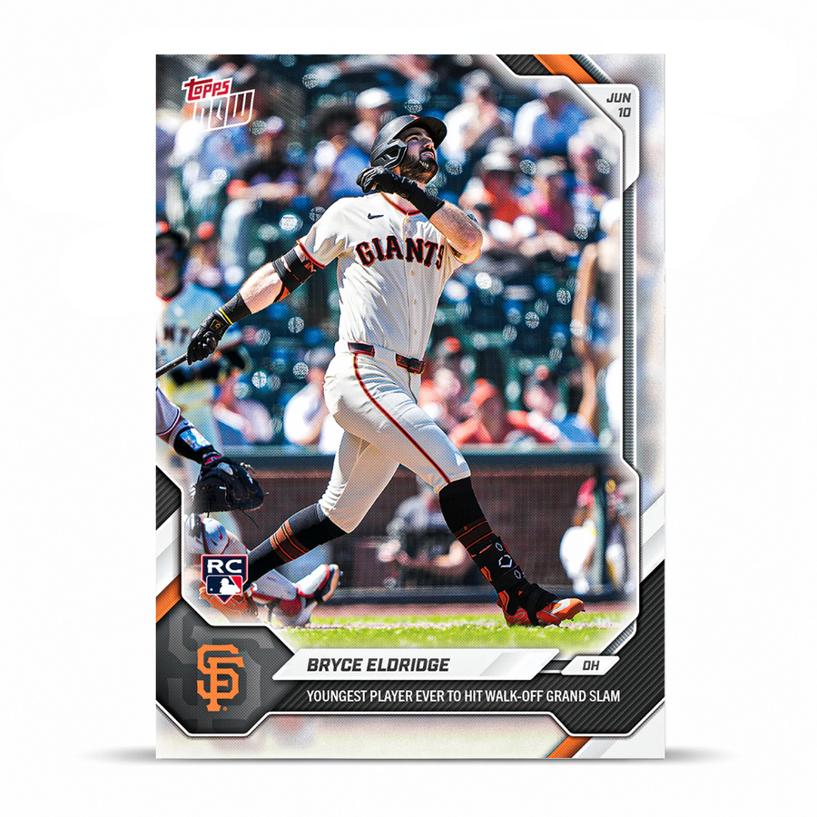 Bryce Eldridge - 2026 MLB Topps NOW® - Tarjeta 313 - PR: 5379