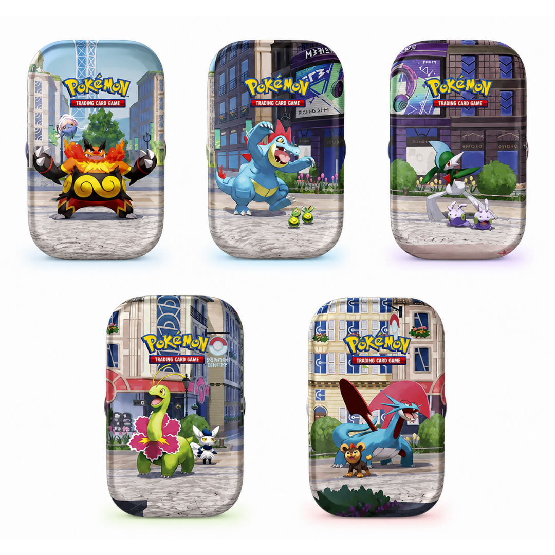 Pokémon TCG: Luiminose City — Colección de Mini Tin - Version en INGLÉS