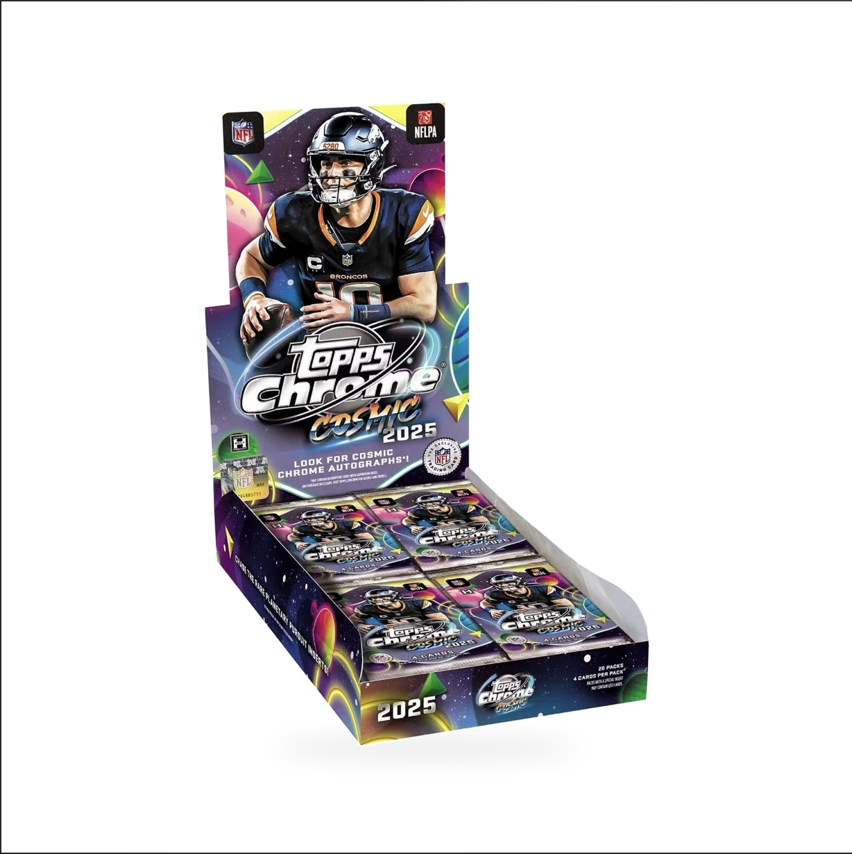 2025 Topps NFL Cosmic Chrome Football - Hobby Box