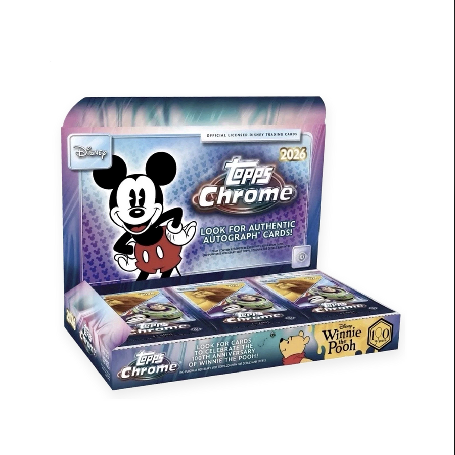2026 Topps Chrome Disney - Hobby Box