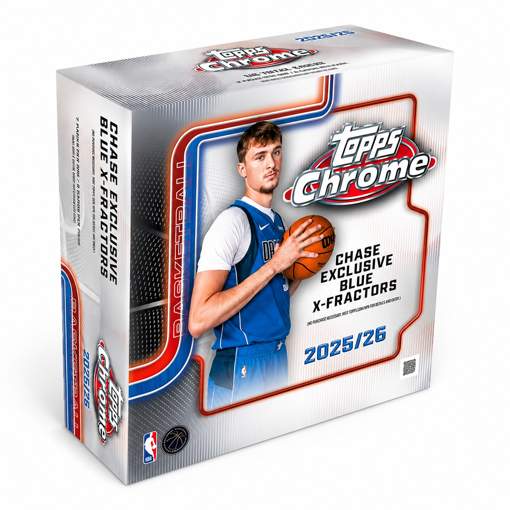 2025-26 Topps Chrome® Basketball - Mega Box