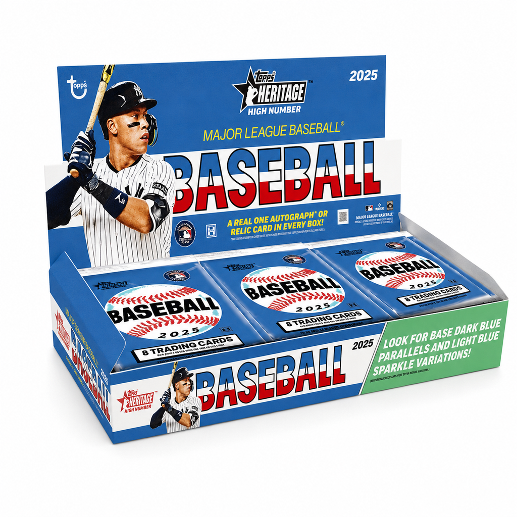 2025 Topps Heritage High Number Baseball - Hobby Box
