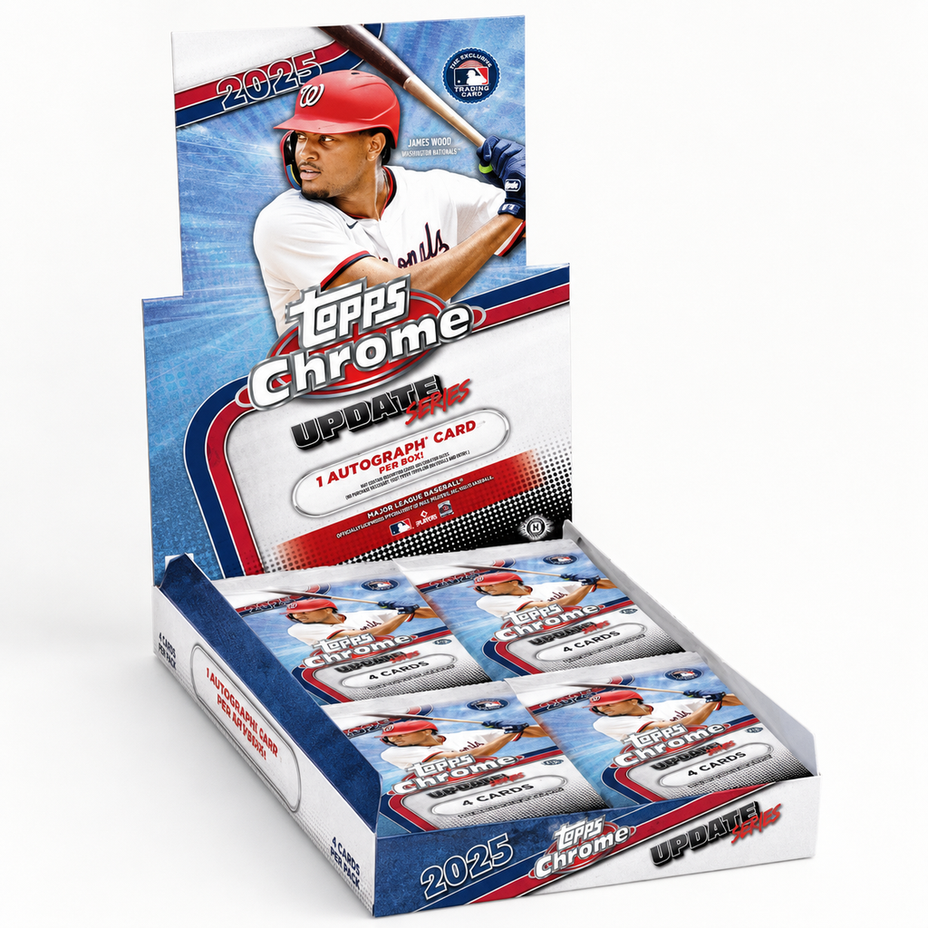 2025 Topps Chrome® Baseball Update Series - Hobby Box