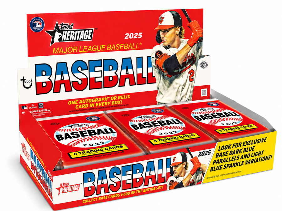 2025 Topps Heritage Baseball - Hobby Box