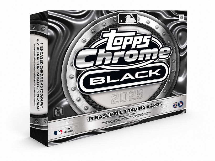 2025 Topps Chrome® Black Baseball - Hobby Box