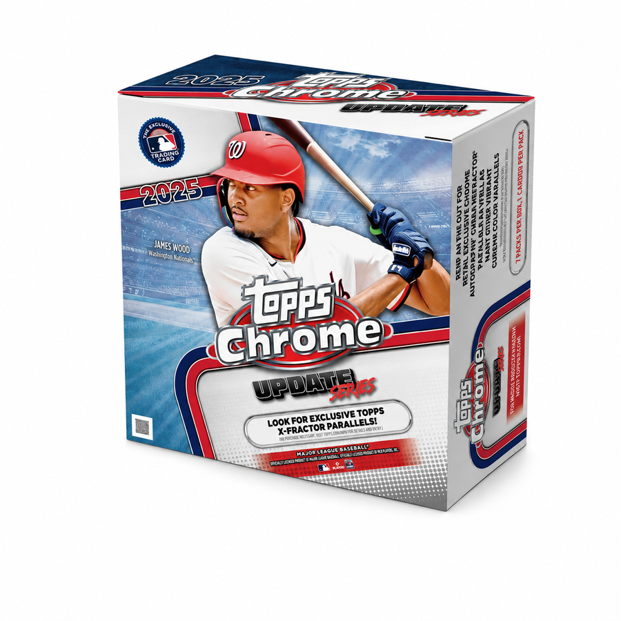 2025 Topps Chrome® Baseball Update Series - Mega Box