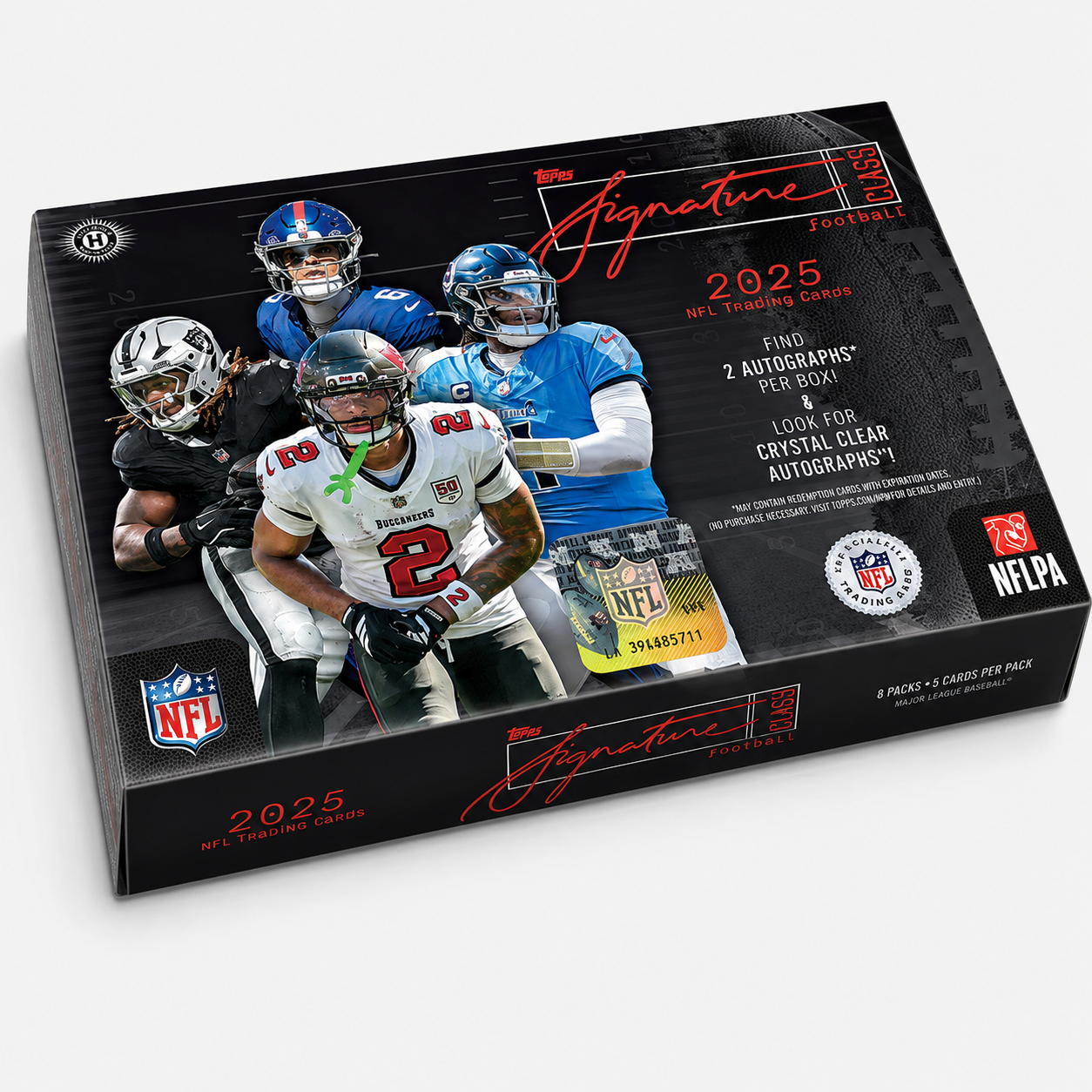 2025 Topps Signature Class Football - Hobby Box