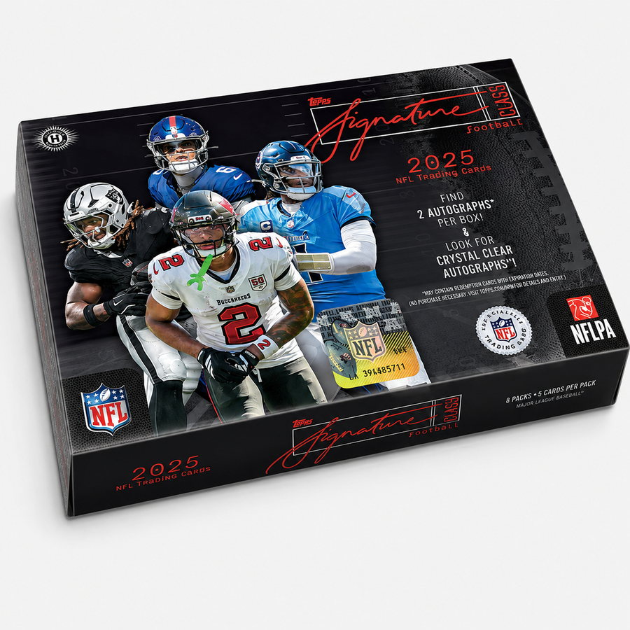 2025 Topps Signature Class Football - Hobby Box